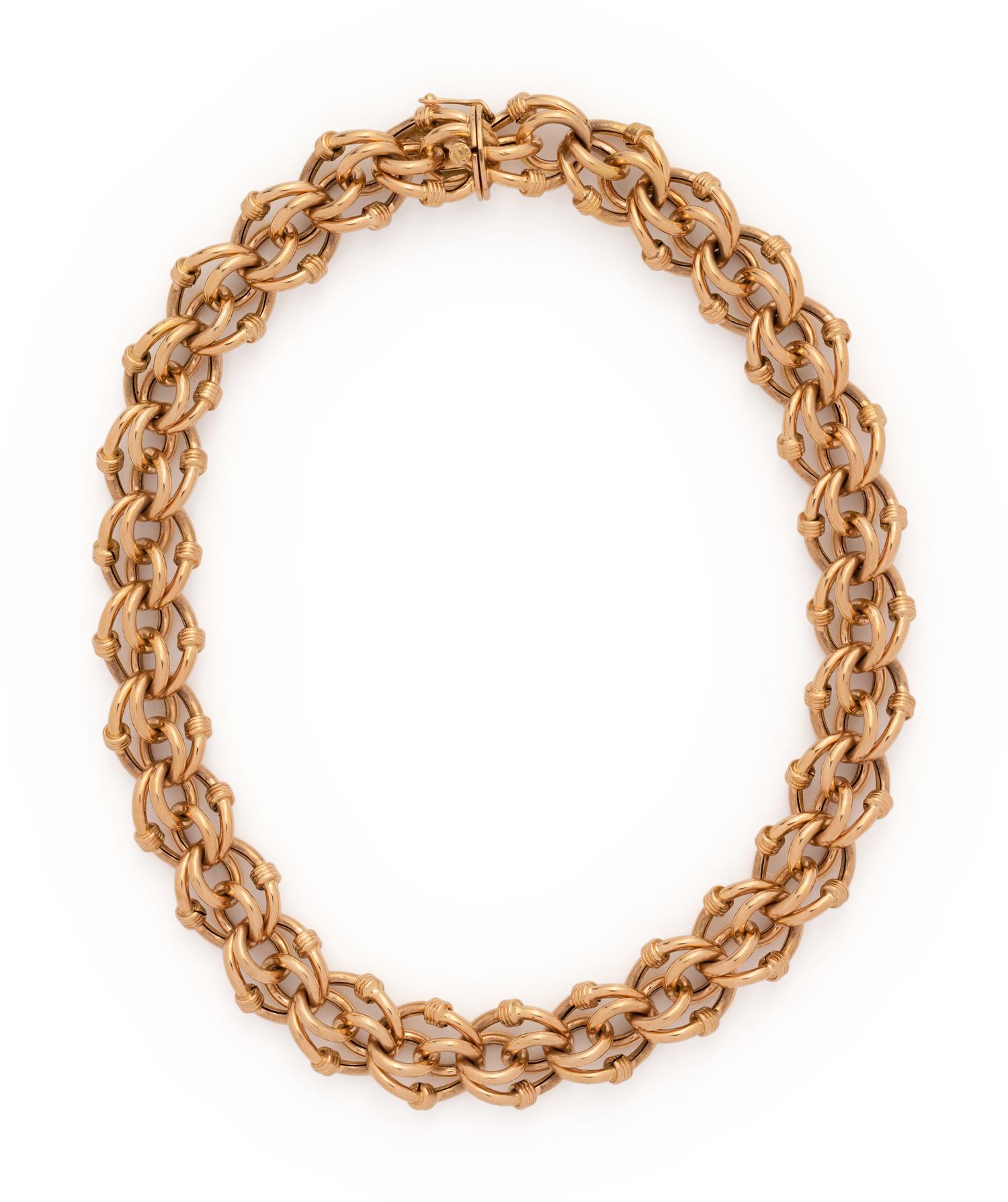 YELLOW GOLD NECKLACE
