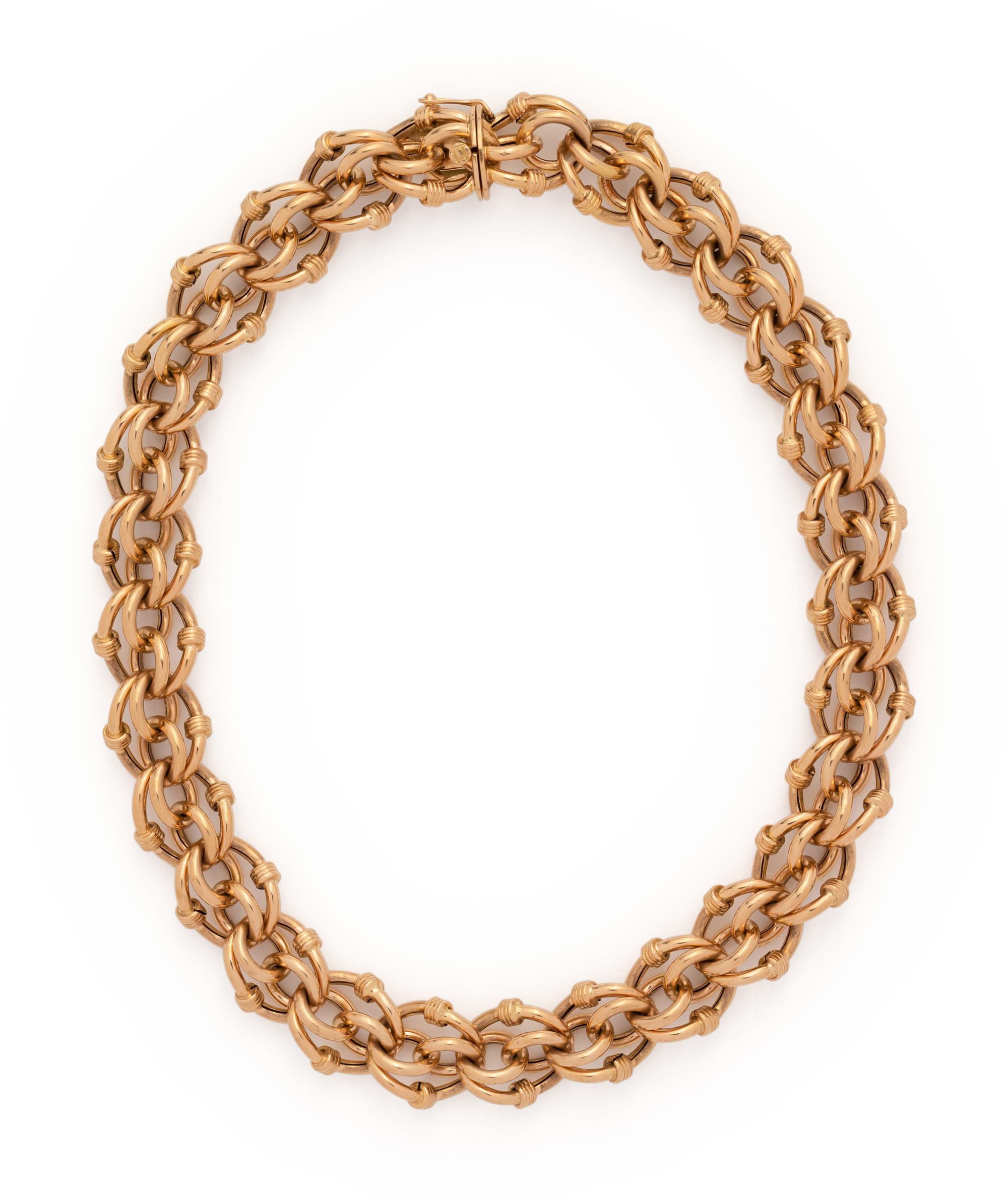 YELLOW GOLD NECKLACE