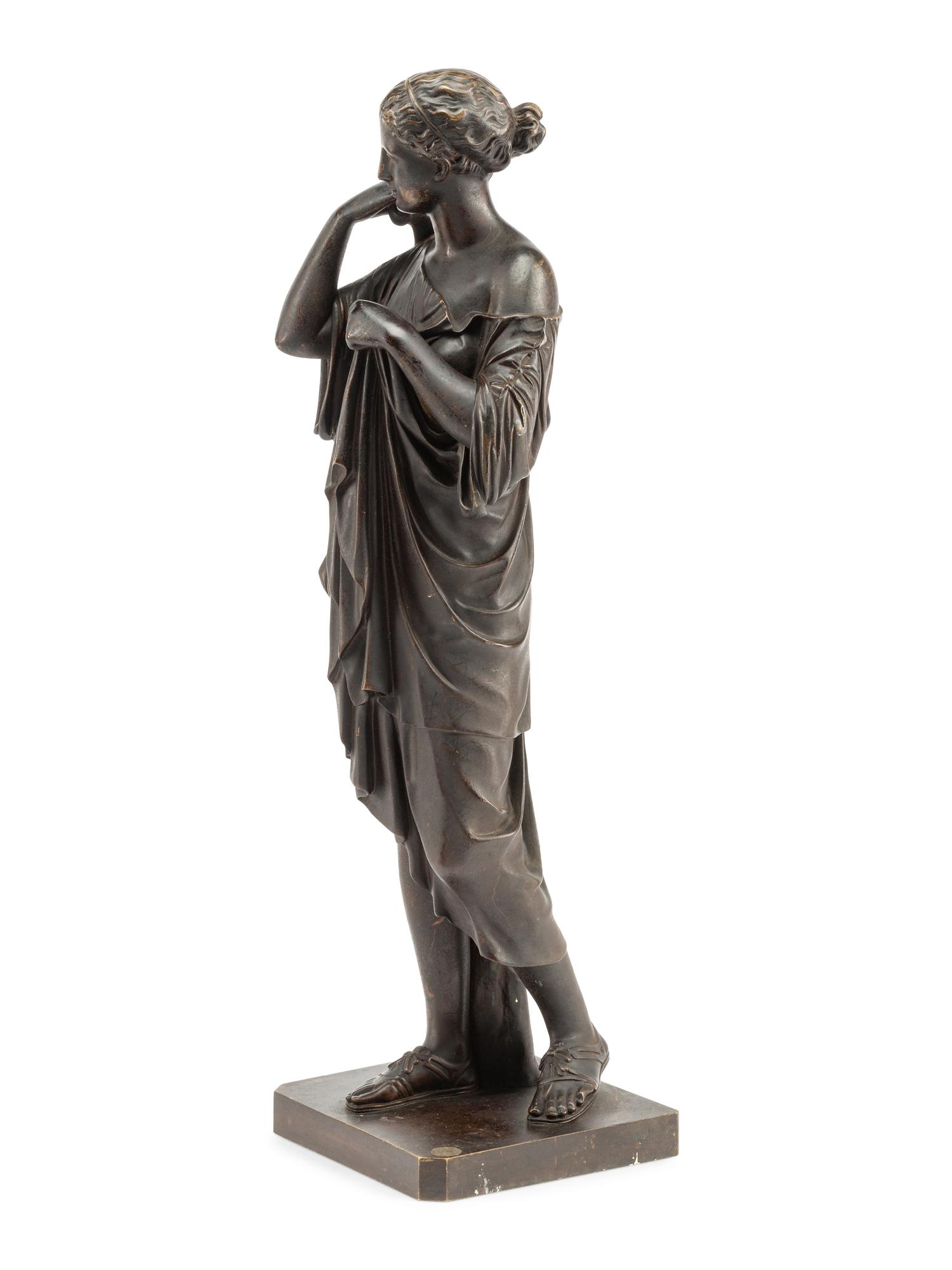 A Continental Bronze Classical Figure