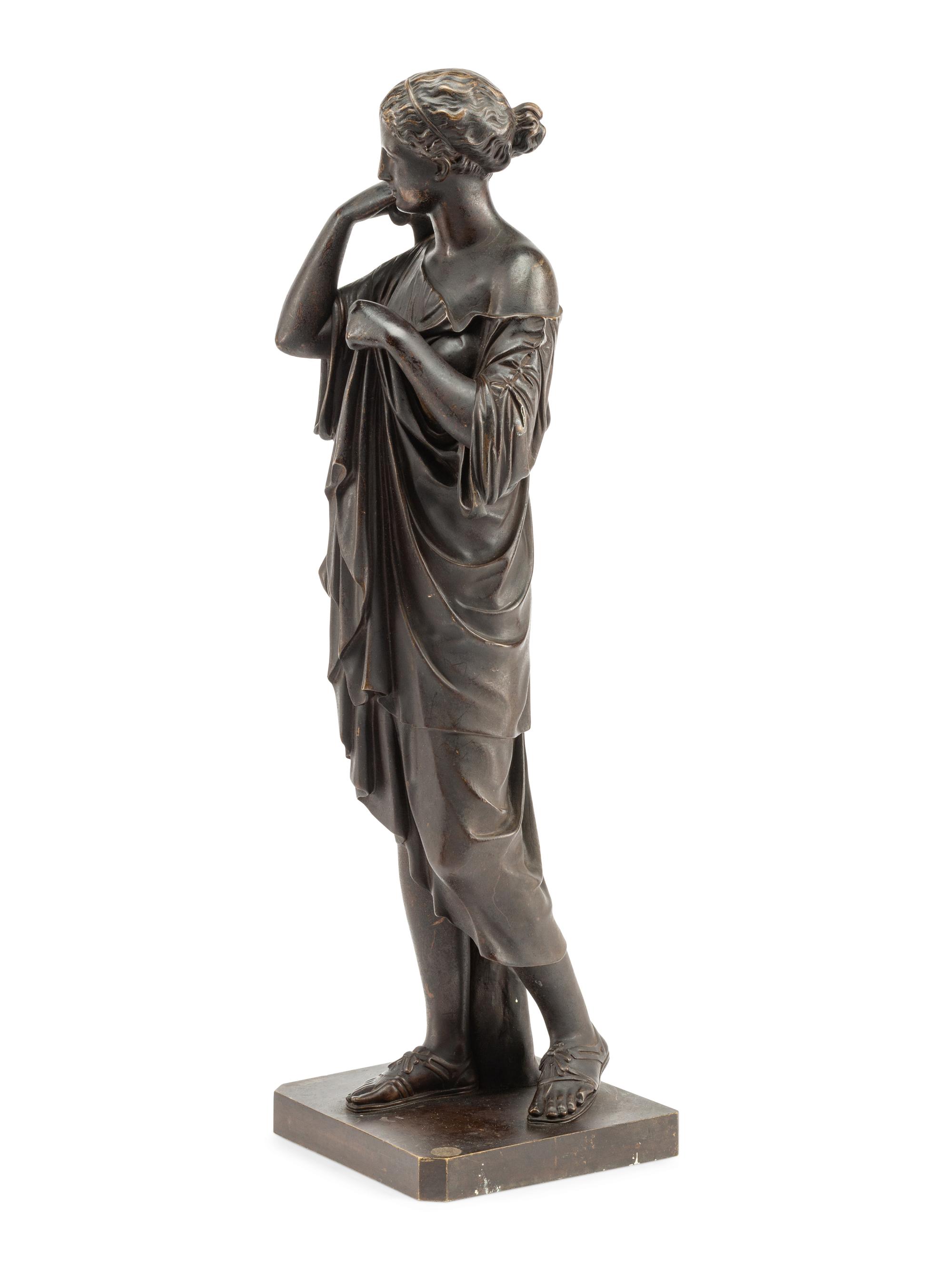 A Continental Bronze Classical Figure