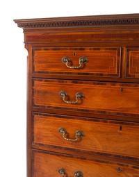 A George III Mahogany Chest-on-Chest
