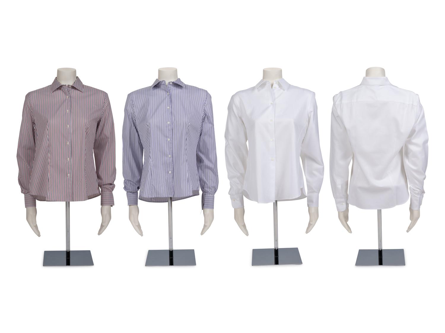 Three Loro Piana Cotton Dress Shirts, 2000s