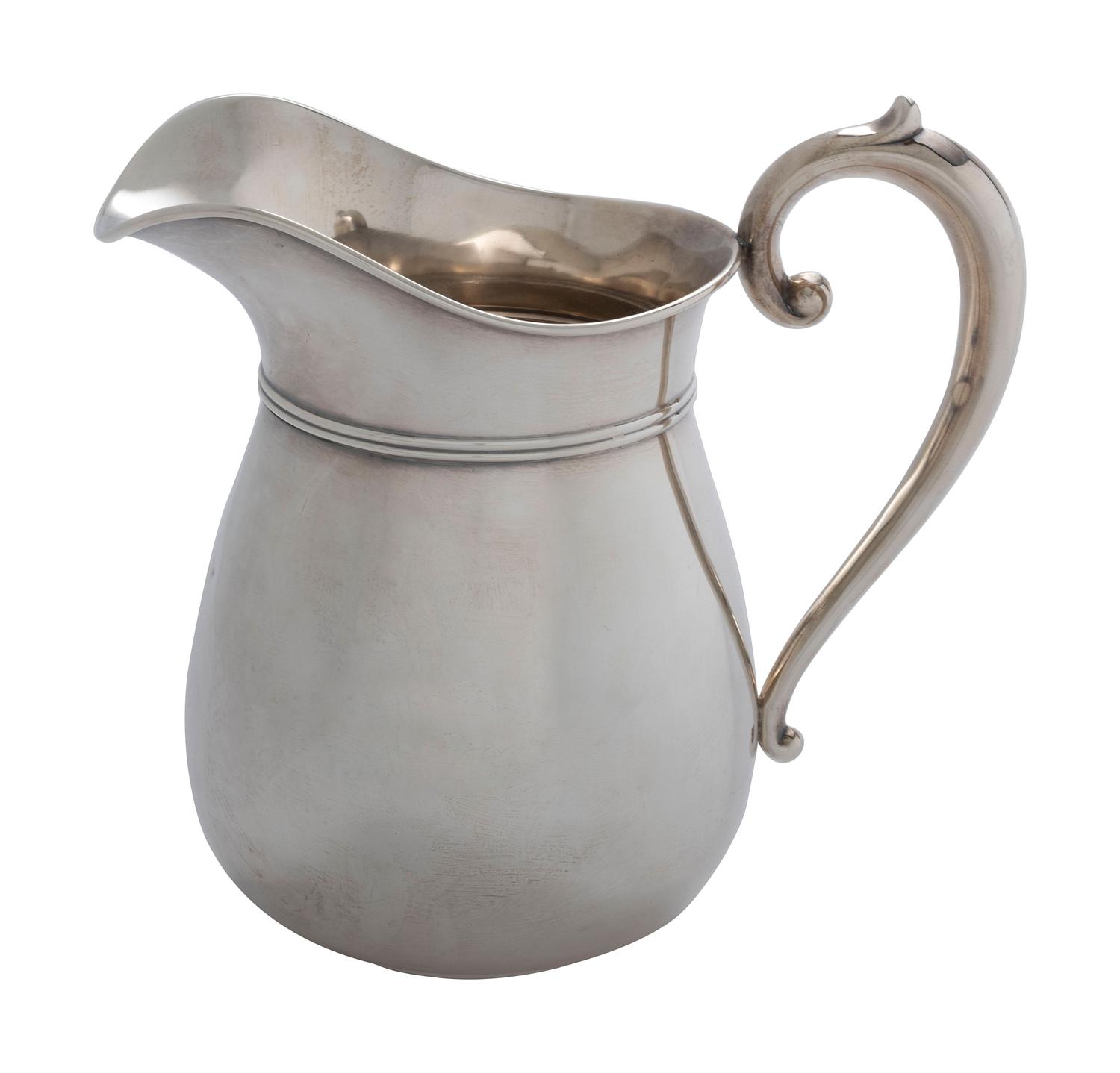 An American Silver Water Pitcher