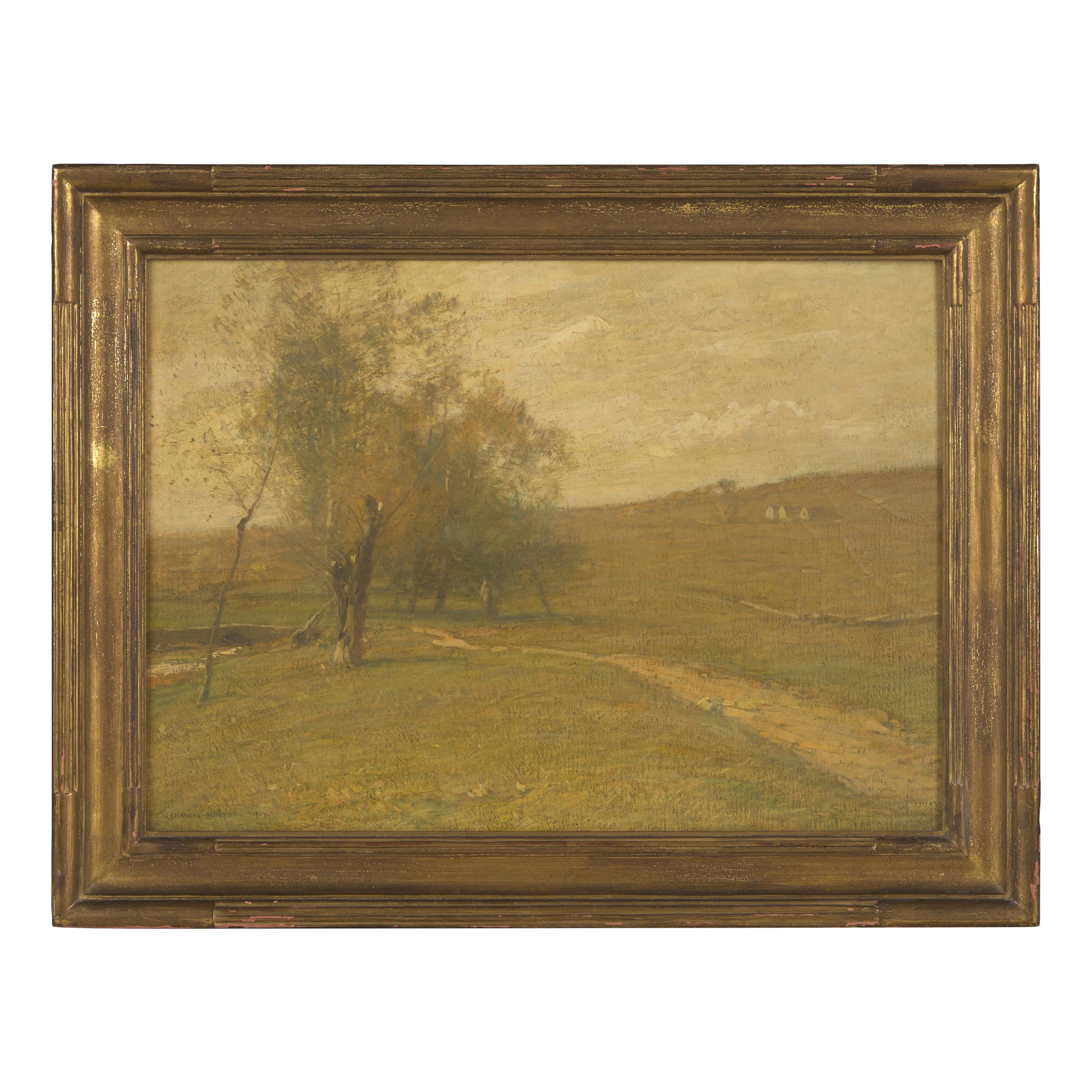 John Francis Murphy (American, 1853–1921) — Landscape with Path, 1904