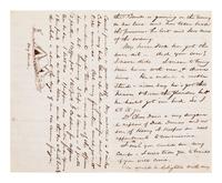 [CIVIL WAR]. Illustrated union officer letter. Autograph letter signed ("Frank"), to "my dear wife." Camp Alexander, Washington, 1 June 1862.