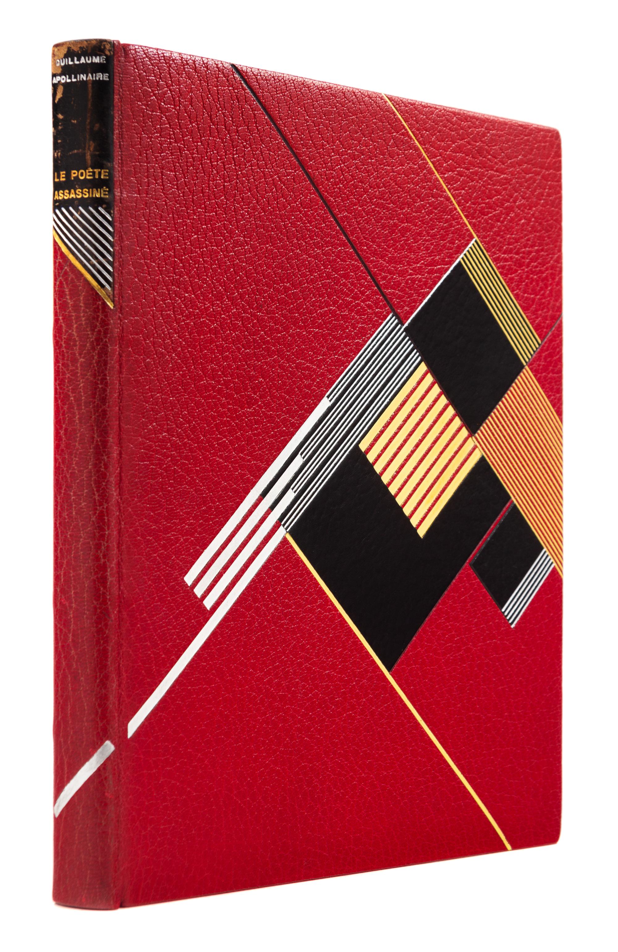 [BINDINGS]. [LÉOTARD, GENEVIÈVE - BINDER]. A group of 2 works in fine Art Deco bindings by Léotard.