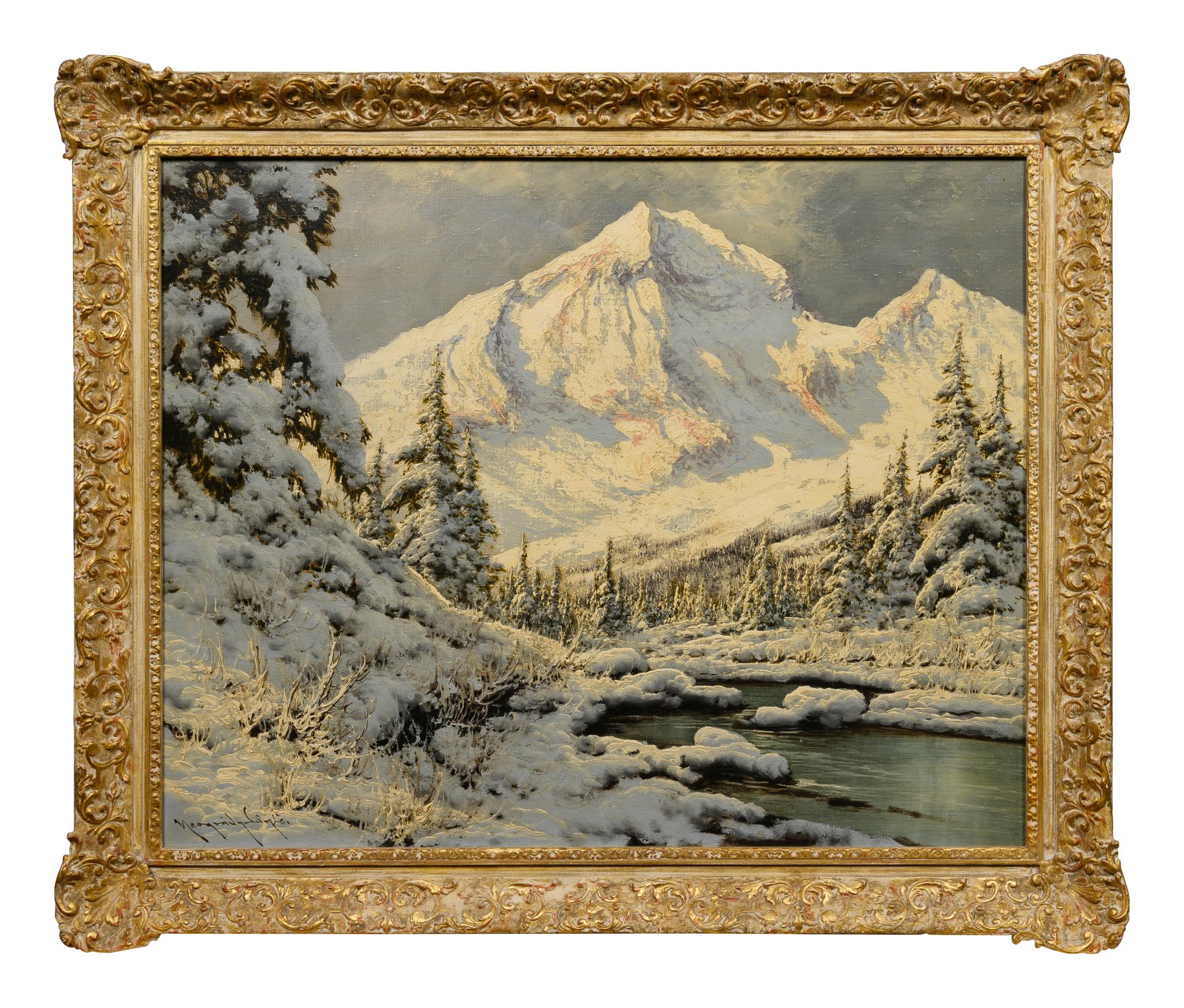 Snow Covered Mountains