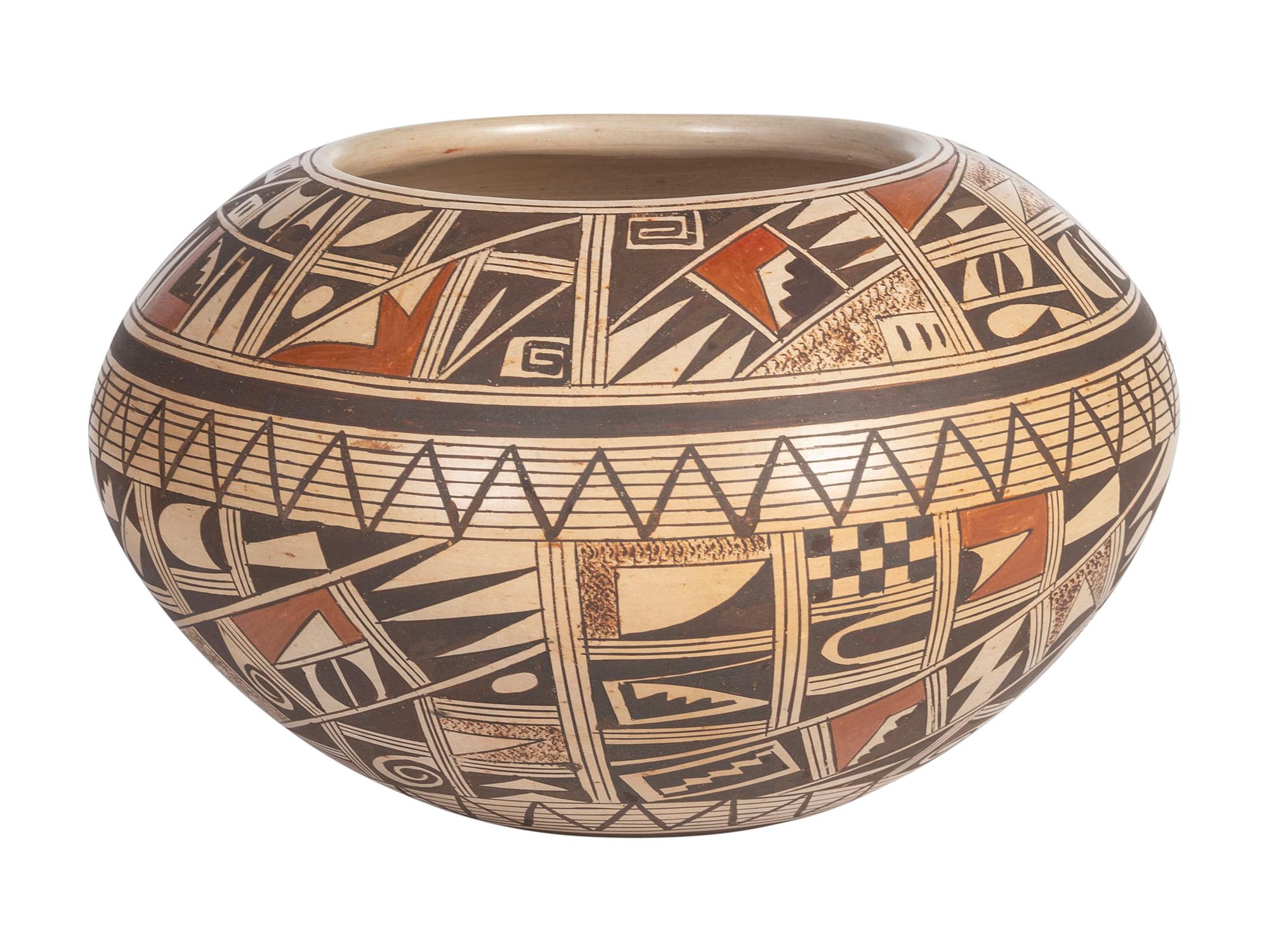 Polychrome Pottery Jar