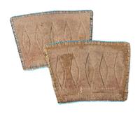 Blackfeet Beaded Canvas Cuffs