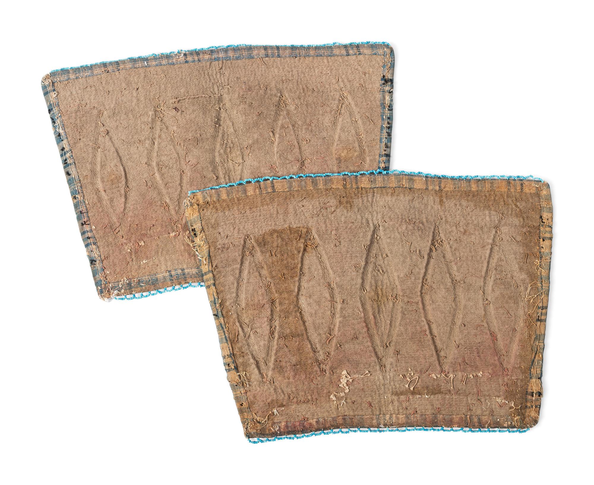 Blackfeet Beaded Canvas Cuffs