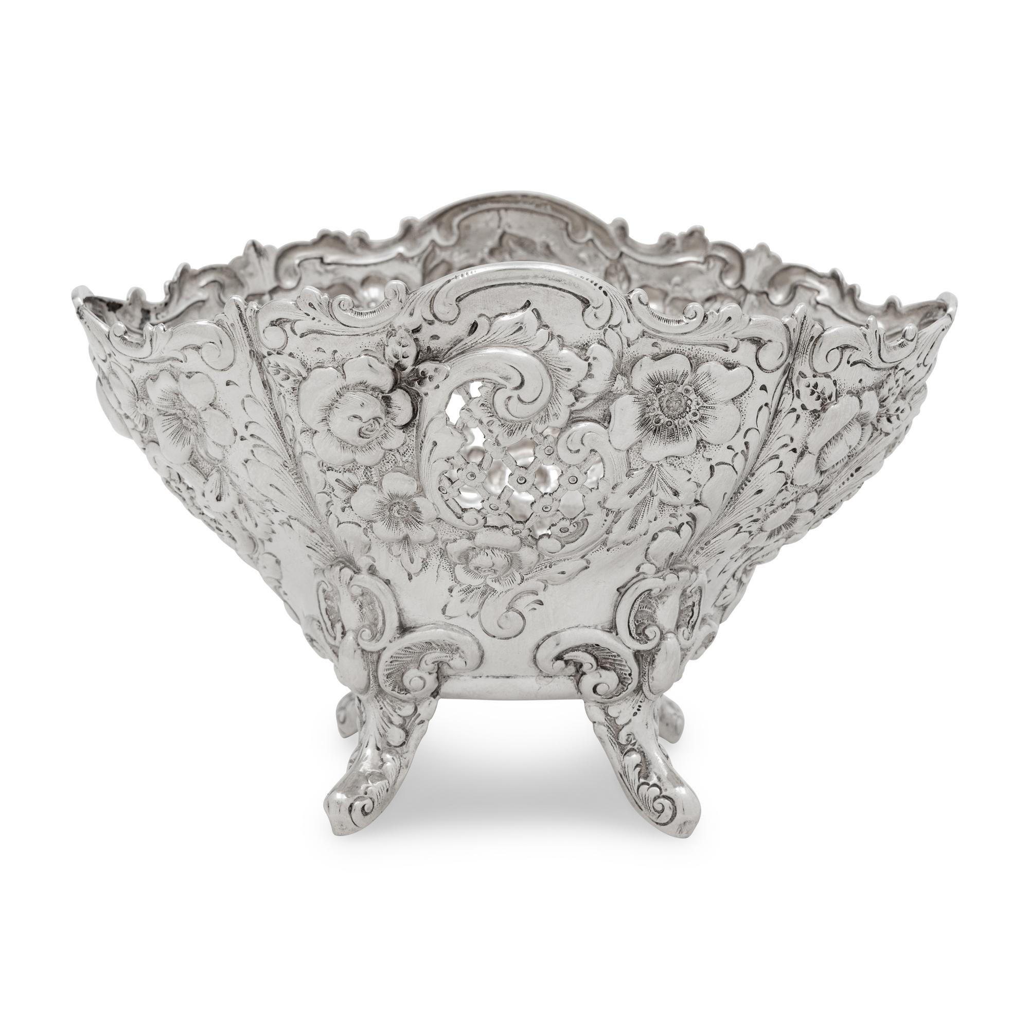 An American Silver Candy Dish