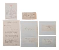 [CIVIL WAR]. Union officer signatures, Incl. Generals Webb, Butler, Terry, Miles, and O.O. Howard.