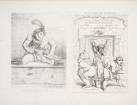 (CARICATURE) GILLRAY, JAMES. The Works. London, c. 1849. Numerous engravings throughout.