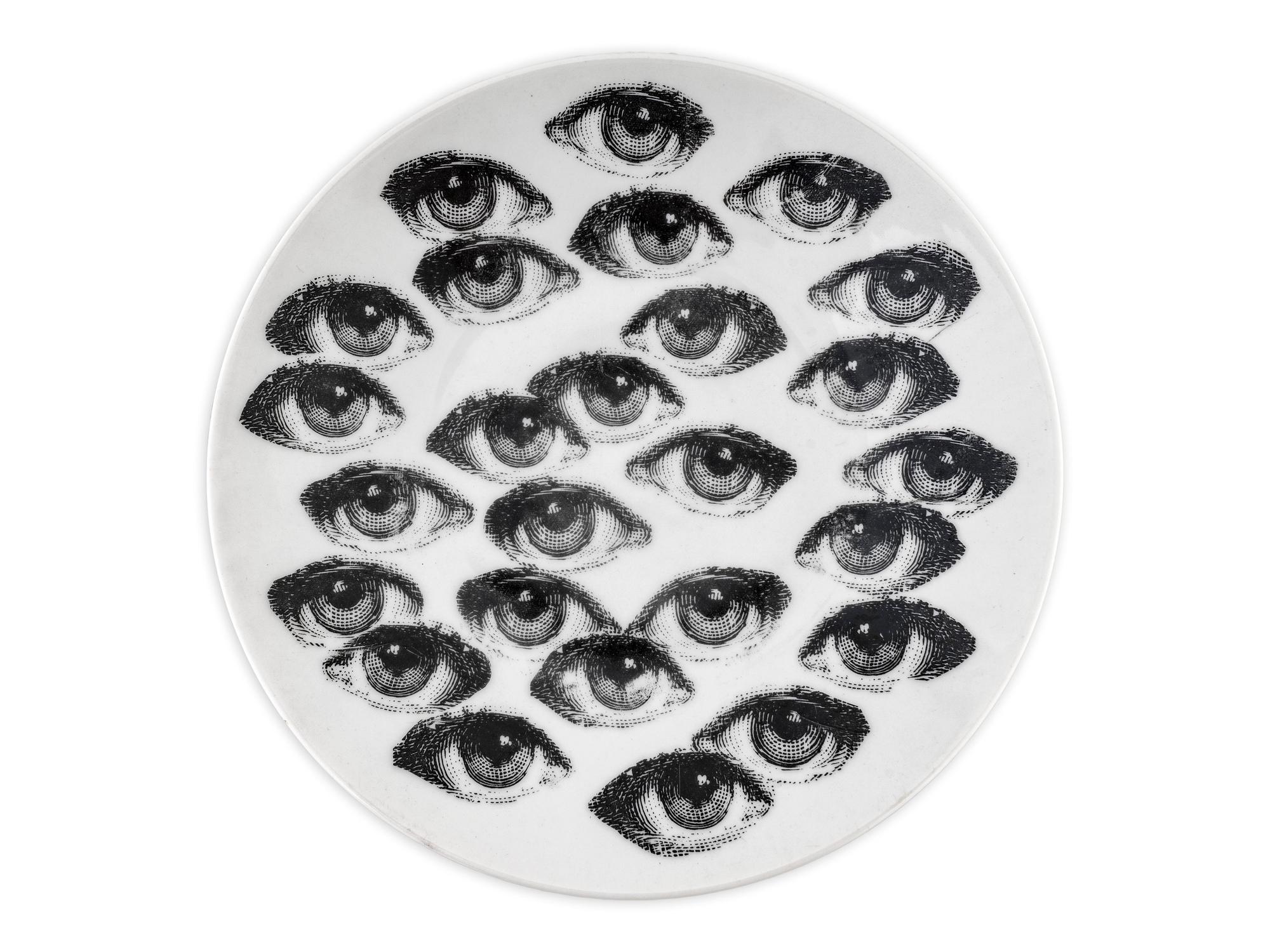 A Set of Six Fornasetti Plates — MILAN, ITALY, 20TH CENTURY