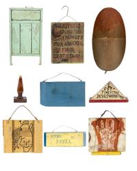 A Group of 9 Wall-Mounted Works