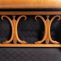 A Biedermeier Fruitwood Sofa