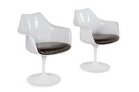 Pair of Tulip Armchairs, Model 150 Knoll, USA