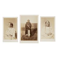William Henry Jackson AND Alexander Gardner (American, 1843-1942 / Scottish-American 1821-1882) — Be-Che, or Betsy Dick, Omaha and Wife of Two Strikes, Brule Dakota