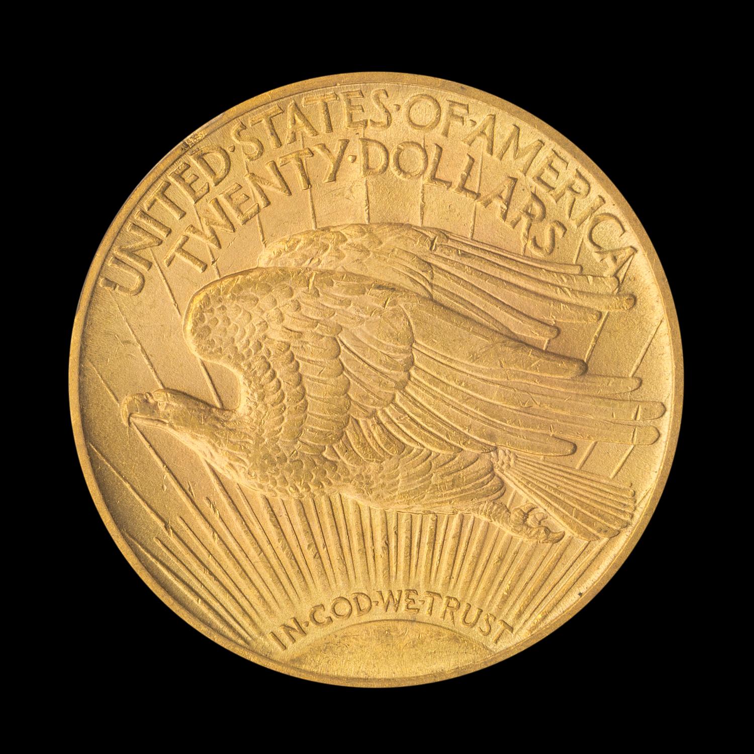 A United States 1913 St. Gaudens $20 Gold Coin