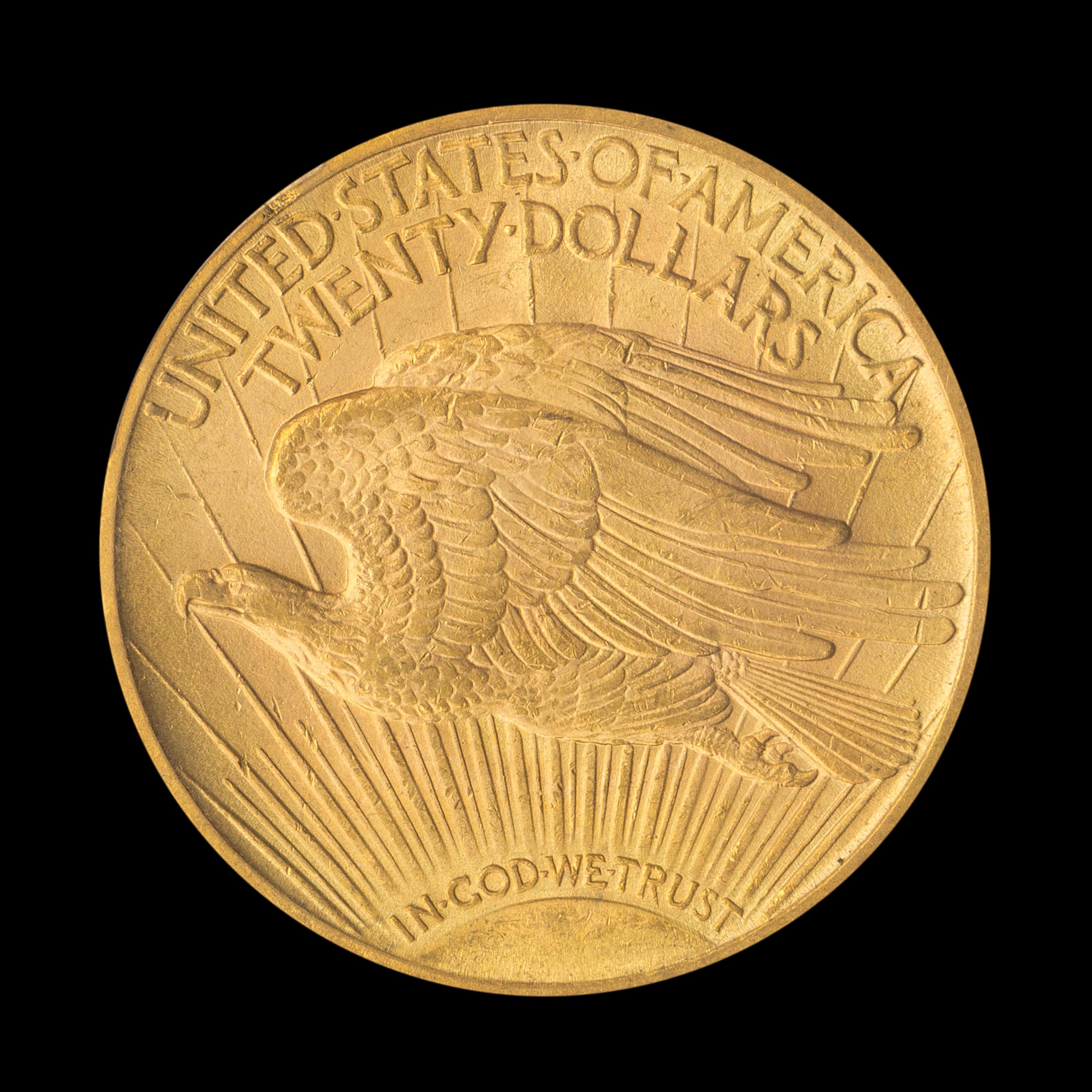 A United States 1913 St. Gaudens $20 Gold Coin