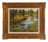Two Works: Marshes and Still Life