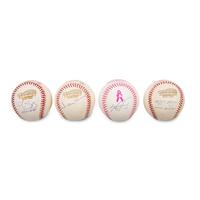 A Collection of 2004 World Series Champion Boston Red Sox Signed Autograph Baseballs