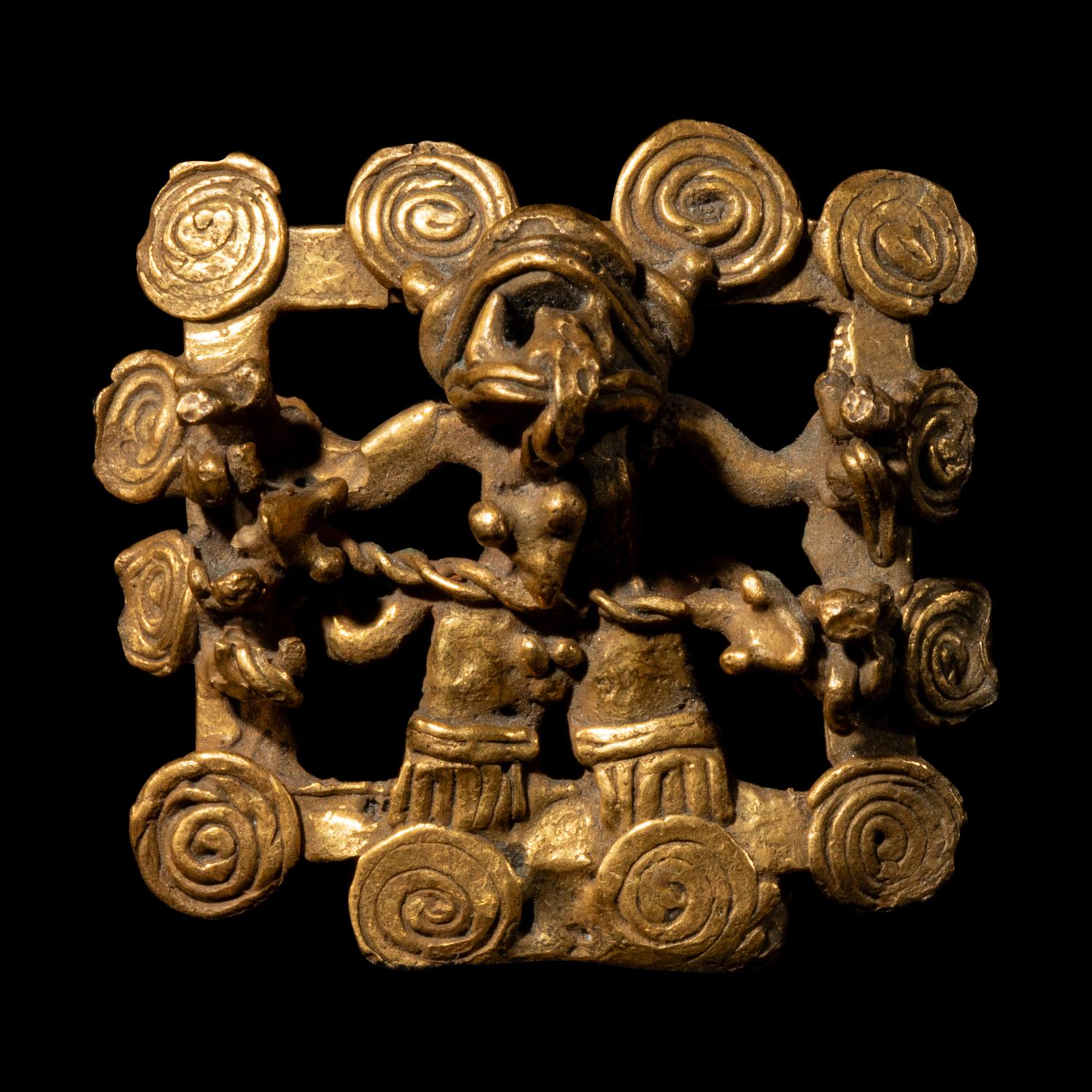 A Costa Rican Tumbaga Figure