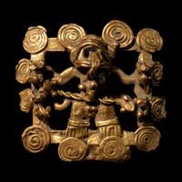 A Costa Rican Tumbaga Figure