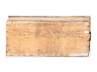 An English Paint Decorated Pine The Renown White-Star Line Blanket Chest