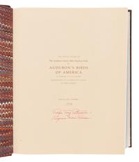 AUDUBON, John James (1785-1851). PETERSON, Roger Tory and Virginia Marie PETERSON. The Audubon Society Baby Elephant Folio Audubon's Birds of America. New York: Abbeville Press, 1981.