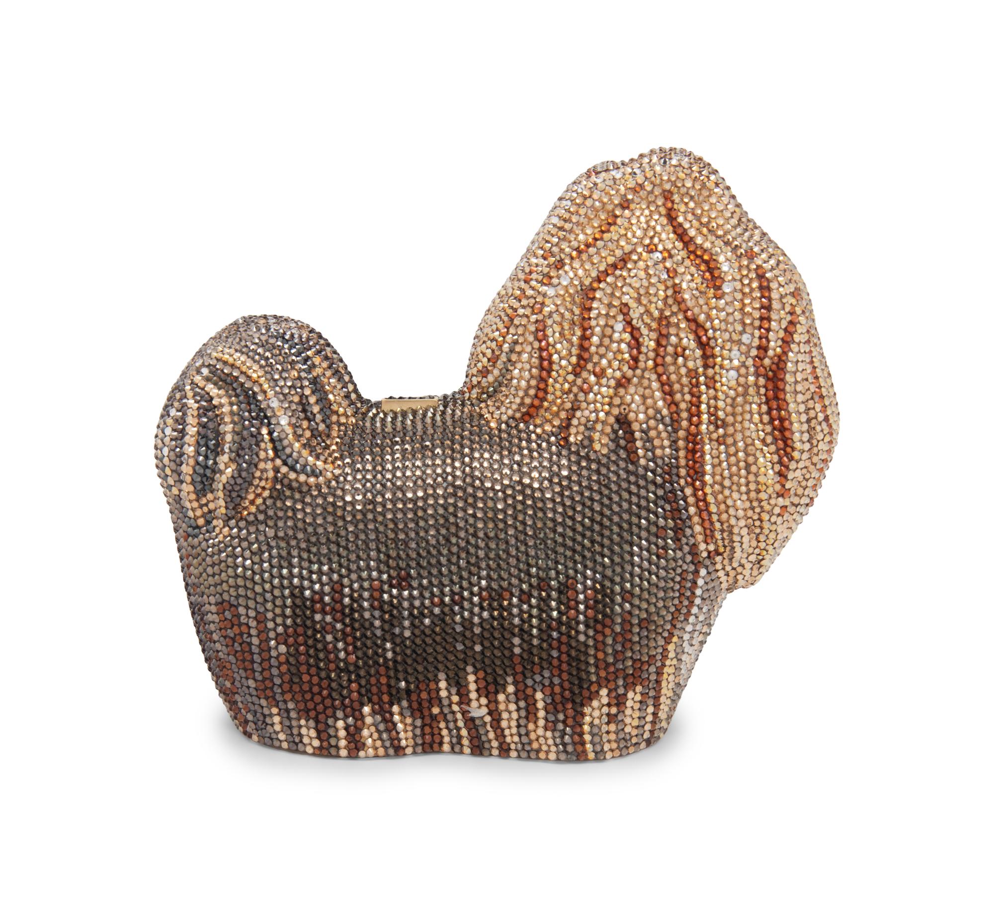 Judith Leiber Yorkie Minaudière