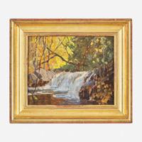 Frederick J. Mulhaupt (American, 1871-1938) Waterfall Creek