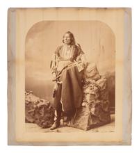 BELL, Charles M. (1848-1893), photographer. Three mammoth plate photographs of Native American delegates. Washington, DC, ca 1877.