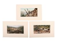 [JACKSON, William Henry (1843-1942), photographer]. A group of 24 photochrom prints of the Western United States, incl. mining views and landmarks. Detroit Photographic Co., 1900-1904.