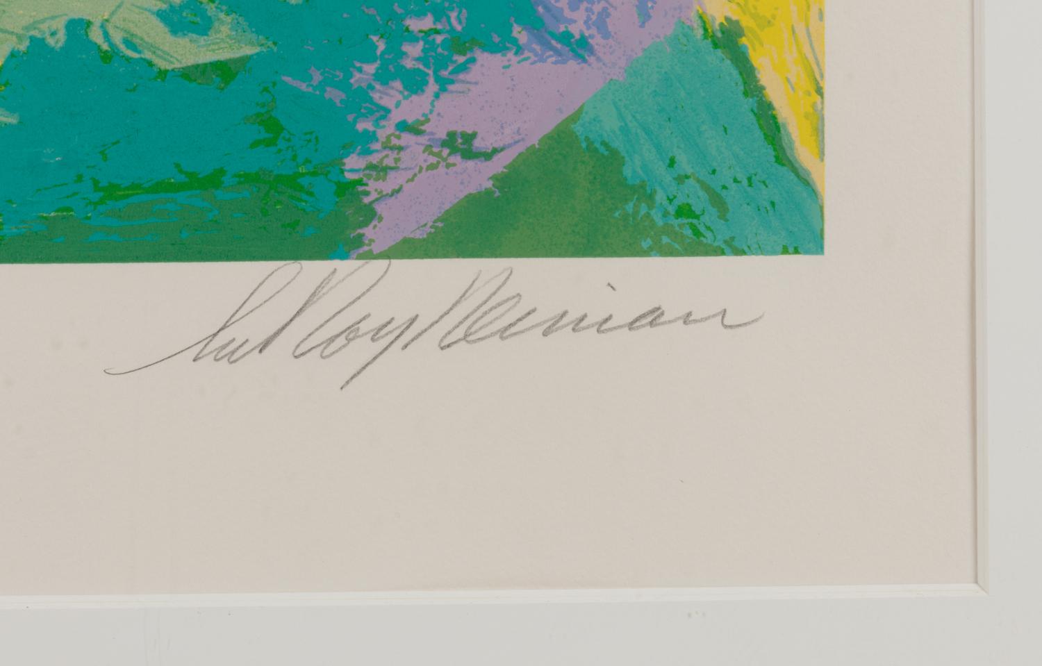 A 1999 Mark McGwire LeRoy Neiman Serigraph,