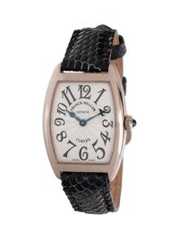 FRANCK MULLER, REF. 1752QZ 18K WHITE GOLD 'CINTRÉE CURVEX' WATCH