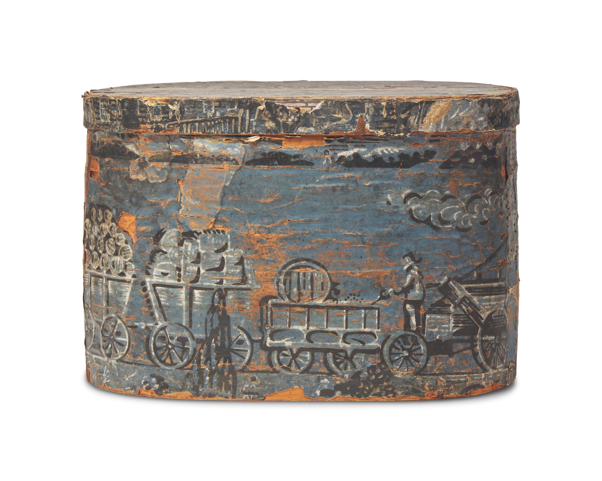A Wallpaper Covered Bandbox