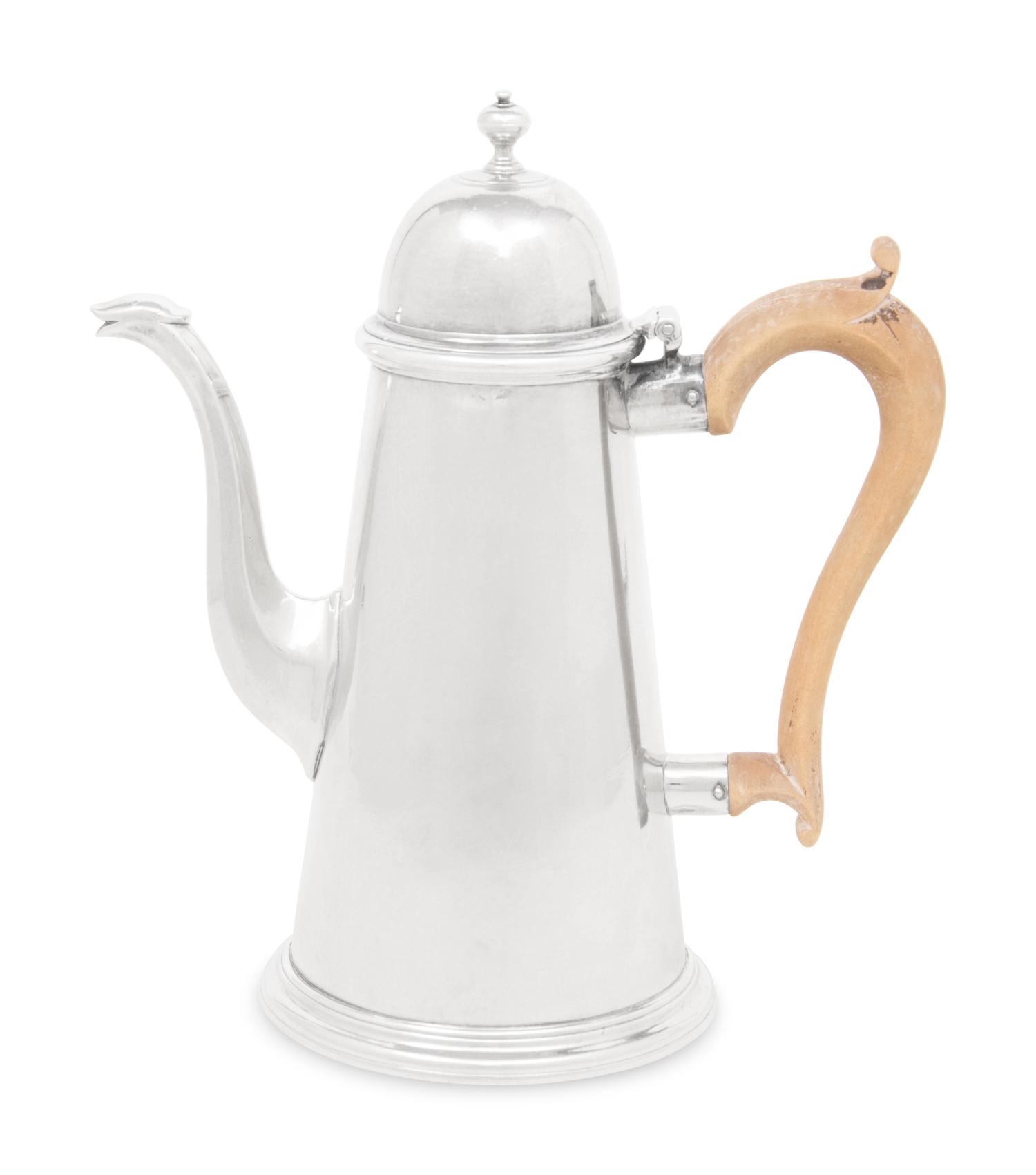 A George I Silver Coffee Pot