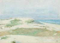 Sand Dunes and Sea