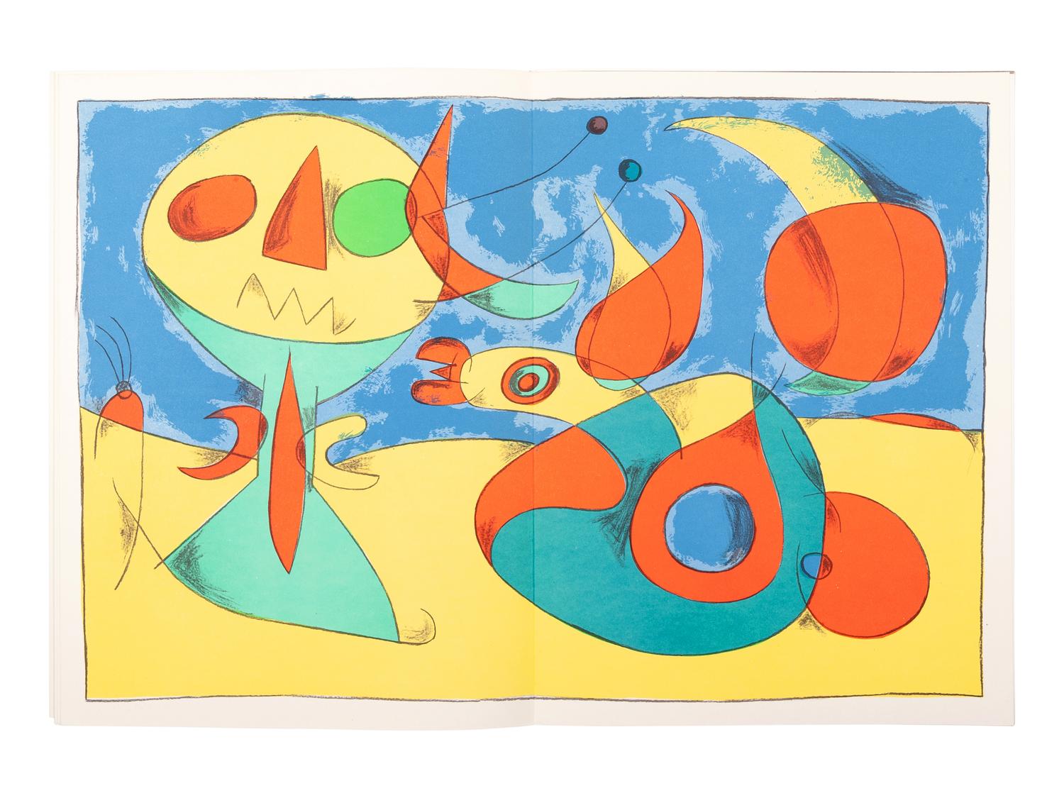 [DERRIÈRE LE MIROIR - MIRÓ]. A group of 5 Joan Miró issues, comprising: