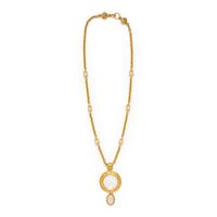 Chanel, Station Necklace with Magnifying Glass Pendant