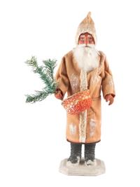 A German Papier-Mâché Santa Claus Candy Container