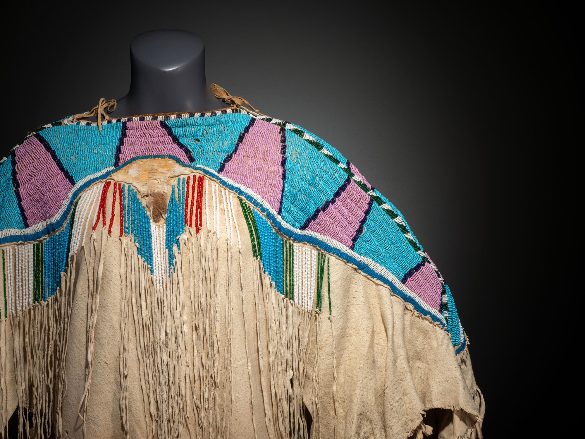 Plateau Beaded Hide Dress