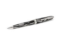 LOUIS CARTIER, BLACK LACQUER ROMAN NUMERALS LIMITED EDITION BALLPOINT PEN, 1656/1847