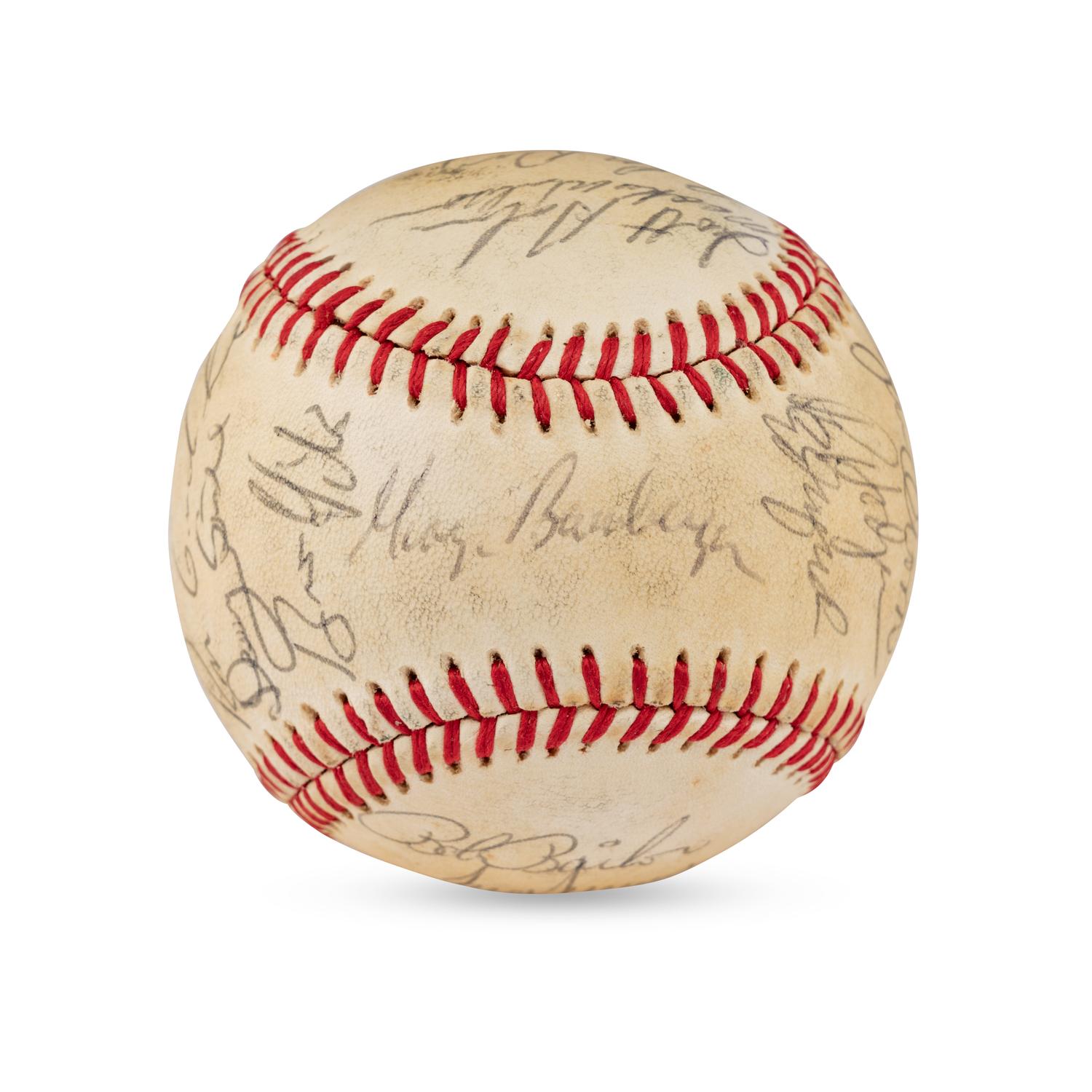 A 1983 New York Mets Team Signed Autograph Baseball