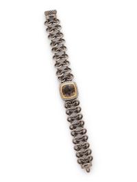 DAVID YURMAN, CITRINE AND DIAMOND BRACELET