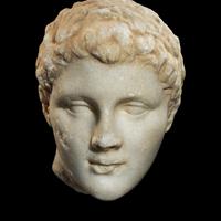 A Greek Marble Head of a Youth