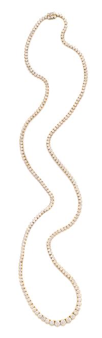 An 18 Karat Yellow Gold and Diamond Riviere Necklace, Greg Stewart, 25.20 dwts.
