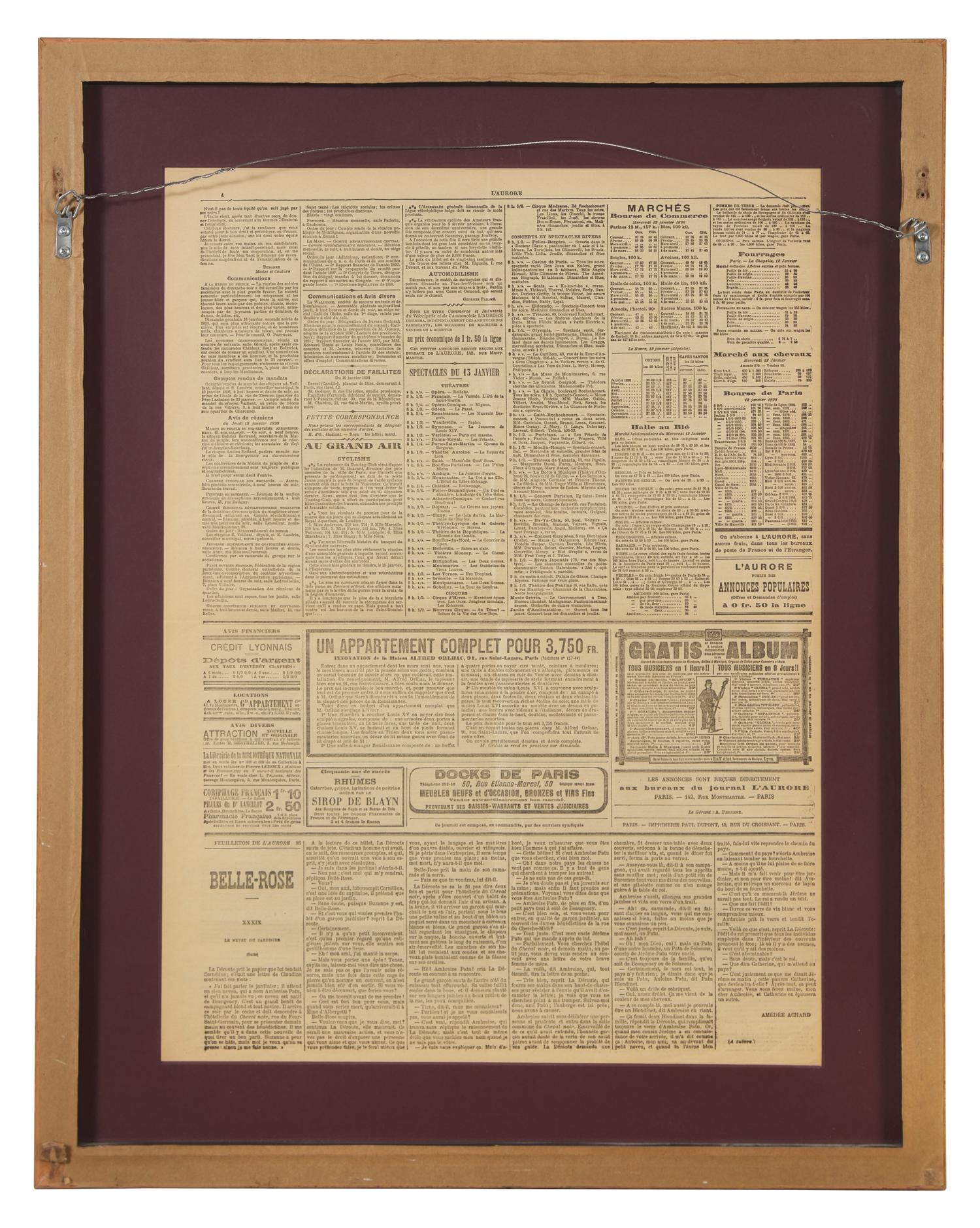 [Dreyfus Affair] [Zola, Emile] J'accuse...!