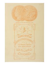 [EARLY PHOTOGRAPHY]. 4 promotional cabinet cards featuring portraits of children.